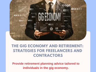 The Gig Economy and Retirement