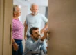 young boy giving Home Repairs for Senior Citizens