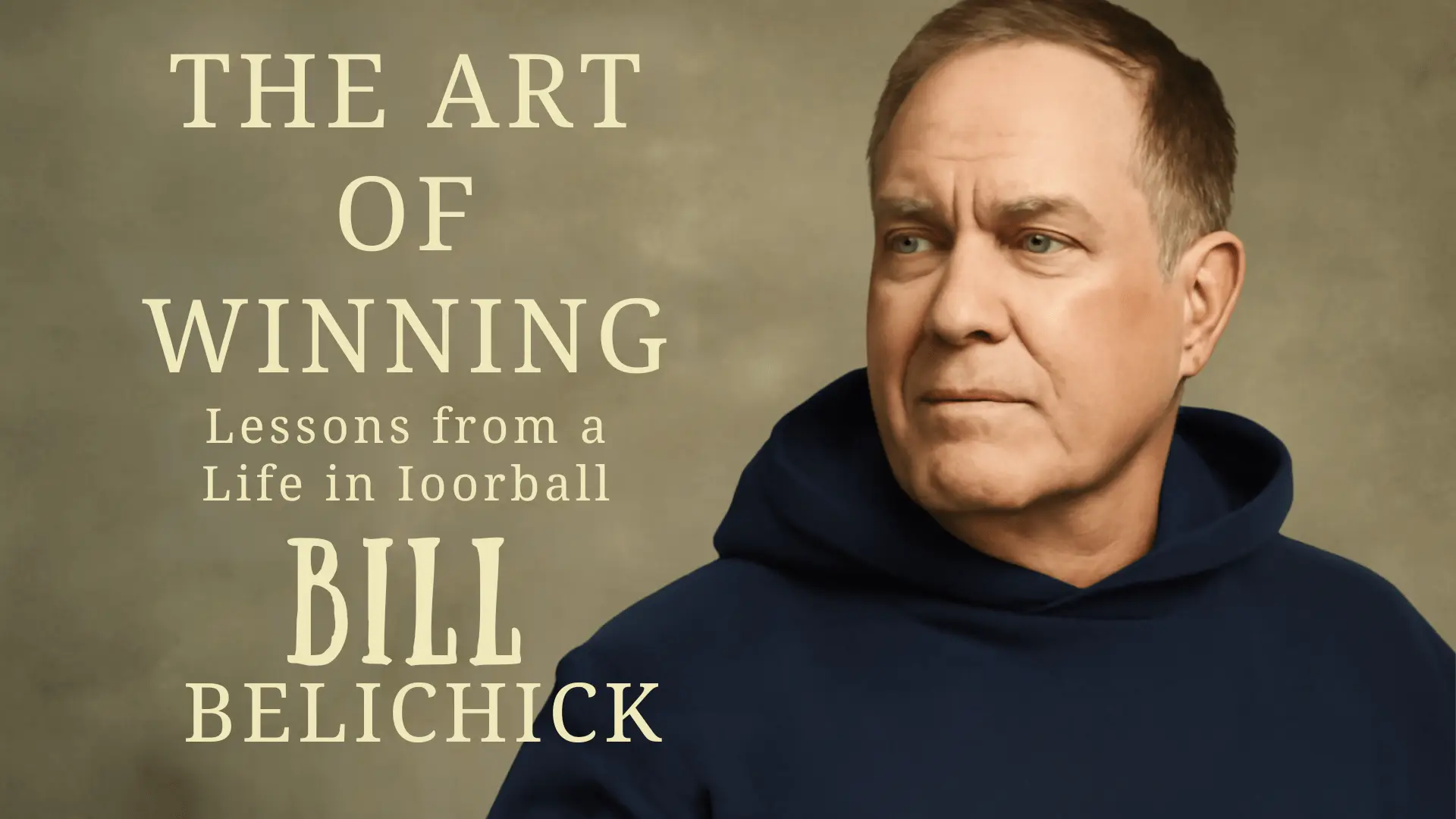 Life Lessons from Bill Belichick’s Journey book