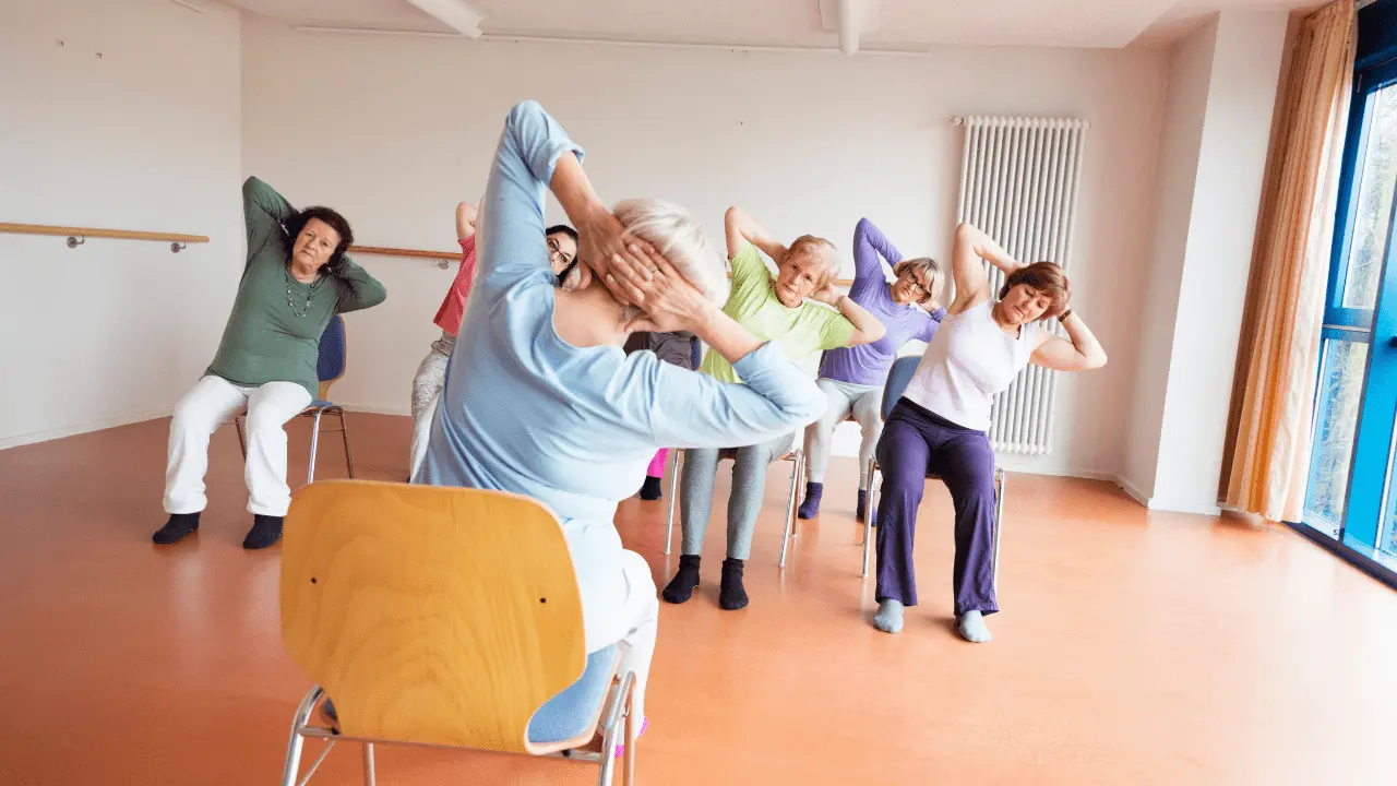 Printable Chair Yoga for Seniors